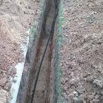 Укладка газопровода для автономного газоснабжения дома