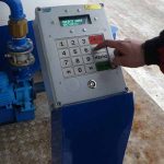 Панель управления модульной АЗС